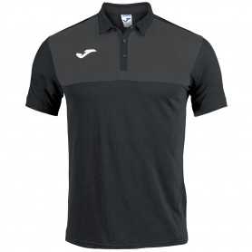 Pánská Sportovní Polokošile Shirt Black-Anthracite 101684.110