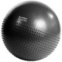 Masážní gymnastický míč HMS YB03N 75 cm černý