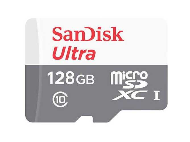 Paměťová karta SanDisk Ultra Android microSDXC 128GB 100MB/s Class 10 UHS-I (SDSQUNR-128G-GN6MN)