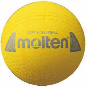 S2Y1250-Y Piłka do siatkówki Molten SOFT VOLLEYBALL gumowa żółta