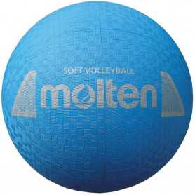 S2Y1250-C Piłka do siatkówki Molten SOFT VOLLEYBALL gumowa niebieska