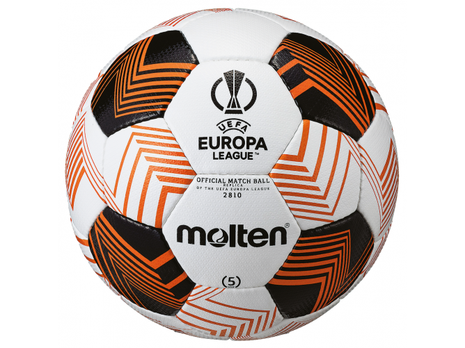 F5U2810-34 Piłka do piłki nożnej Molten UEFA Europa League 2023/24 replika