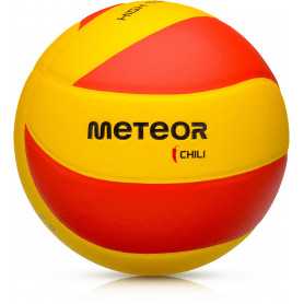 METEOR VOLLEYBALL BALL CHILI PU NO5