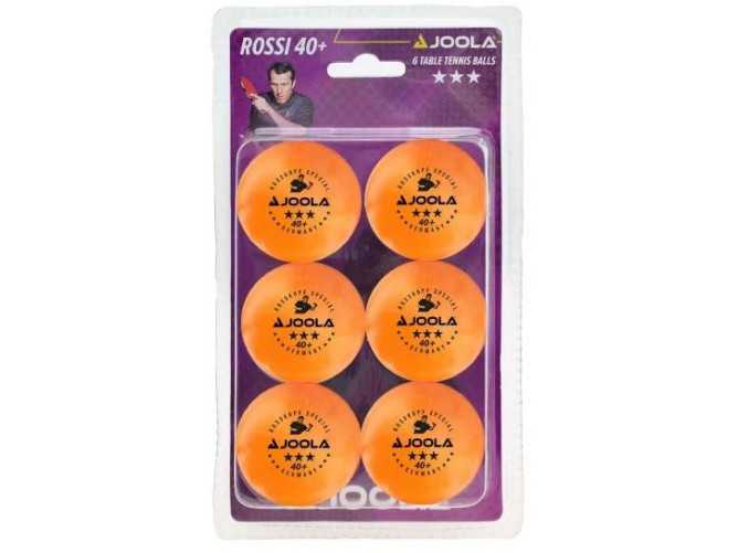 Míčky na stolní tenis JOOLA Rossi *** 6 ks - oranžové
