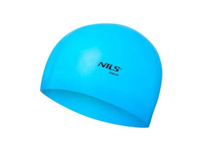 Silikonová čepice NILS Aqua NQC BL02 modrá