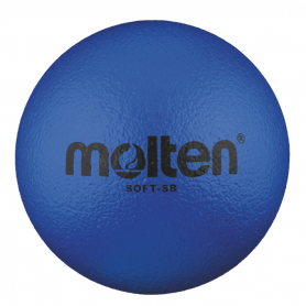 SOFT-SB Piłka piankowa Molten 180mm niebieska