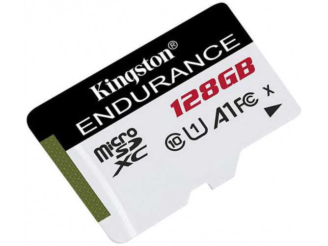 Memory card microSD 128GB Kingston 95/45MB/s C Endurance