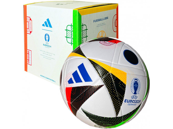 Piłka nożna adidas Euro24 Fussballliebe League Box IN9369