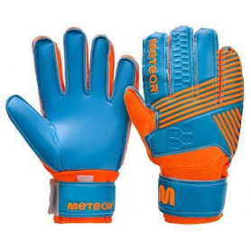Meteor Catch 5 blue goalkeeper gloves