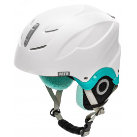 Ski helmet Meteor Lumi S 53-55 cm mint / white