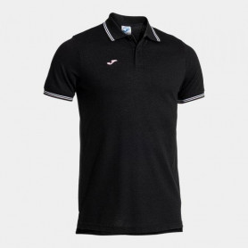 Joma CONFORT CLASSIC SHORT SLEEVE POLO BLACK PINK 103815.135