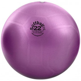LEDRAGOMMA TONKEY SOFFBALL Maxafe míč 22 cm, fialová