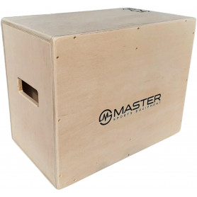 Tréninkový plyo box MASTER wood 60 x 50 x 40 cm
